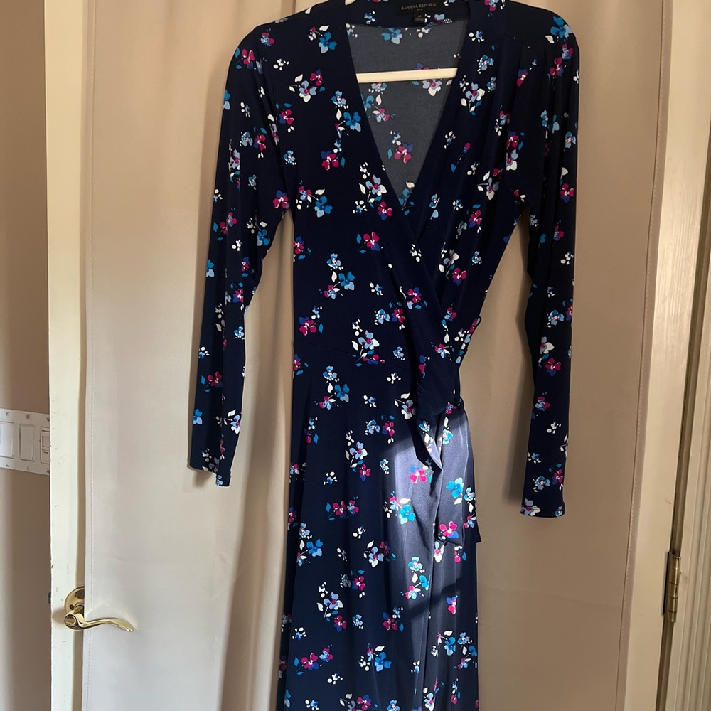 Floral Wrap Dress